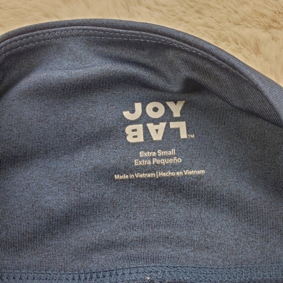 Joy Lab Blue Metallic Ankle Legging XS - Picture 4 of 8